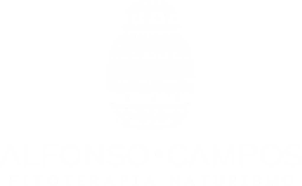 Logo de fitoterapia campos blanco para cabecera